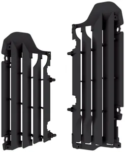 POLISPORT RADIATOR GUARDS BLACK