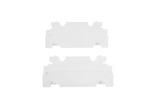 POLISPORT RAD LOUVERS RM125/250 WH