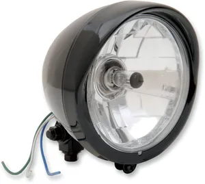 Drag Specialties HEADLIGHT 5.75 BLK CLR