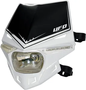 UFO STEALTH HEADLIGHT (12V/35W & LED) SINGLE COLOR WHITE