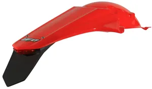 UFO ENDURO REAR FENDER W/ LED-LIGHT HONDA CRF250/450R CRF-RED