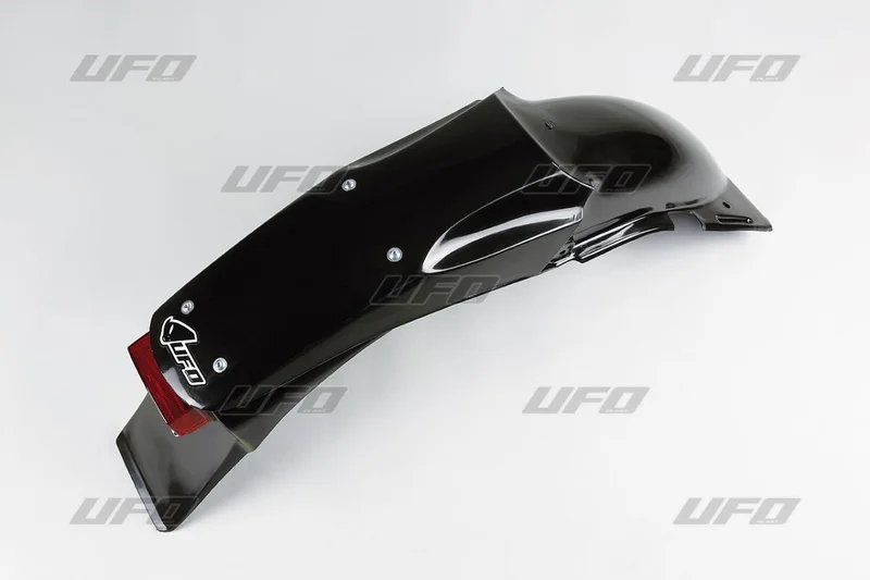 UFO ENDURO REAR FENDER W/ LED-LIGHT SUZUKI RMZ450 BLACK