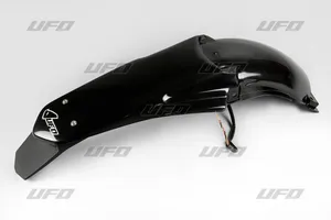 UFO ENDURO REAR FENDER W/ LED-LIGHT YAMAHA YZ125/250 BLACK