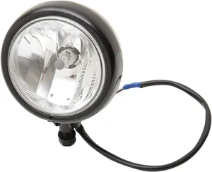 Drag Specialties SPOTLIGHT BLK SWIVEL H8