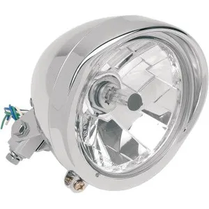 Drag Specialties HEAD LT.5-3/4CLR W/VISR 