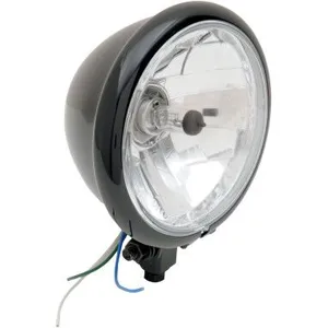 Drag Specialties HEADLIGHT 5.75 SPRGR BLK