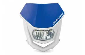 POLISPORT HALO LED HEADLIGHT ECE APPROVED BLUE/WHITE