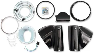 Drag Specialties NACELLE HD.LT.BLK FLST
