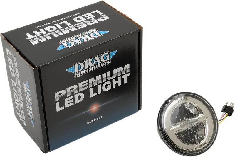 Drag Specialties HEADLIGHT 5.75 LED REFL ECE