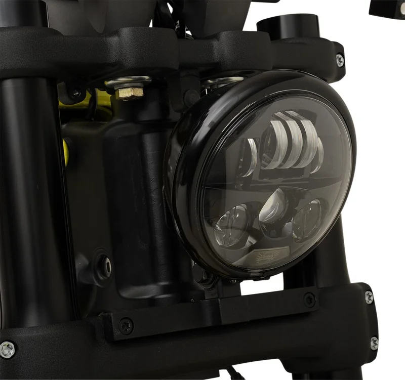Custom Dynamics 5.75 BLACK LED HEADLAMP ECE
