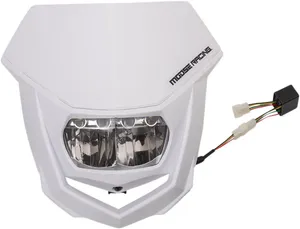 MOOSE OFFROAD HARD-PARTS HEADLIGHT HALO MSE WH