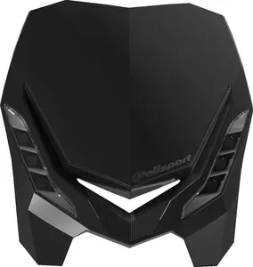 POLISPORT HEADLIGHT E-BLAZE BK/BK