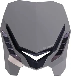 POLISPORT HEADLIGHT E-BLAZE GRY/BK