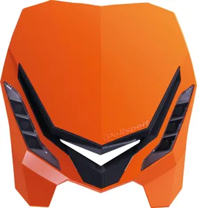 POLISPORT HEADLIGHT E-BLAZE OR/BK