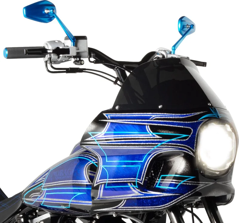 Custom Dynamics 5.75 LED HEADLAMP WITH HALO -