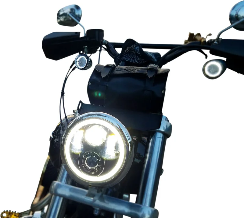 Custom Dynamics 5.75 LED HEADLAMP WITH HALO -