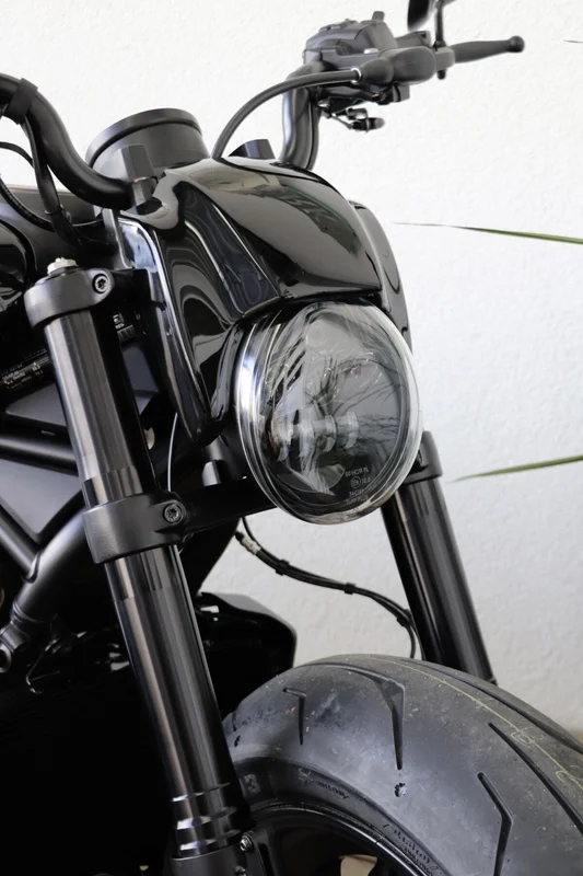 Cult-Werk Headlamp & mask kit ''NRS style. Gloss black
