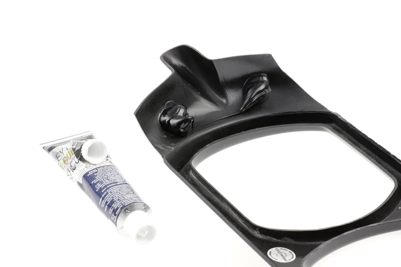 Cult-Werk FLTR headlamp trim ''Bad Look''. Gloss black