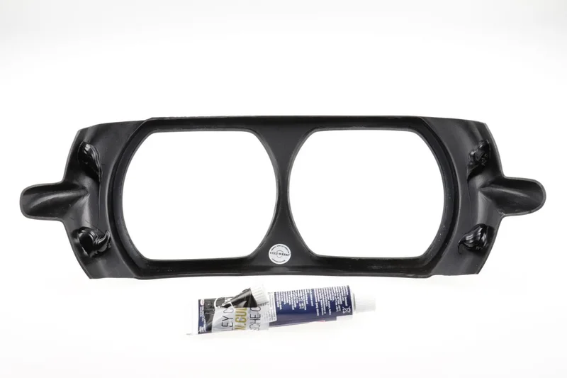 Cult-Werk FLTR headlamp trim ''Bad Look''. Gloss black