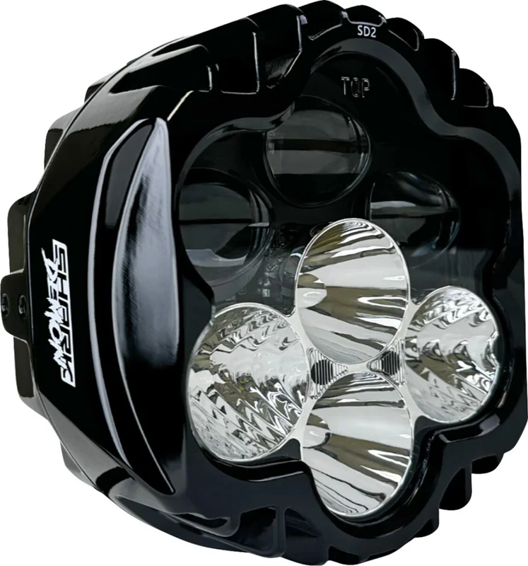 Custom Dynamics Shark Demon® Performance LED Pedestal Mount Headlight