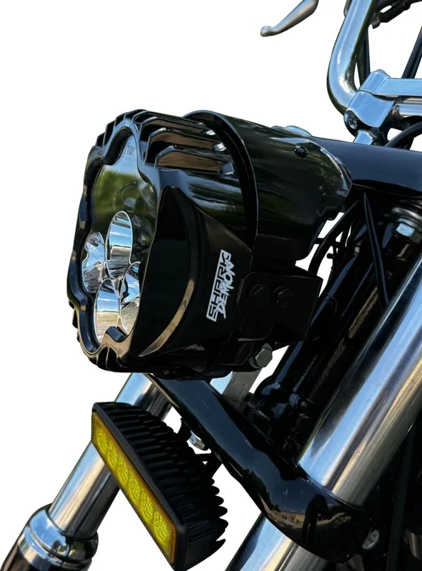 Custom Dynamics Shark Demon® Performance LED Pedestal Mount Headlight