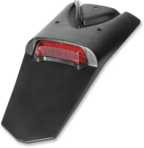 UFO PHANTOM LICENSE PLATE HOLDER W/ LED-TAILLIGHT (E11 & DOT) BLACK