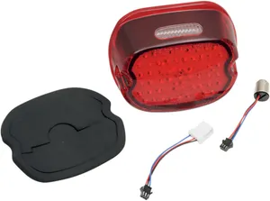 Drag Specialties TAILLIGHT RED/TOP LO PRO