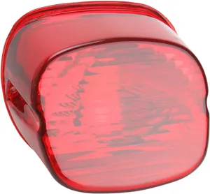 Drag Specialties Laydown Taillight Lens with No Tag Window<br><ul><li>Get a smooth, clean custom look</li><li>Match the rear angle of OEM saddlebags and most OEM rear fenders</li><li>Provide a unique look for most models with traditional squareback taillights</li><li>Can be used with most laydown license plate mounts</li><li>Requires the use of LED bulb (sold separately)</li><li>Not DOT compliant.</li><li>IMPORTANT: DOT-Certification is only valid in USA</li></ul>