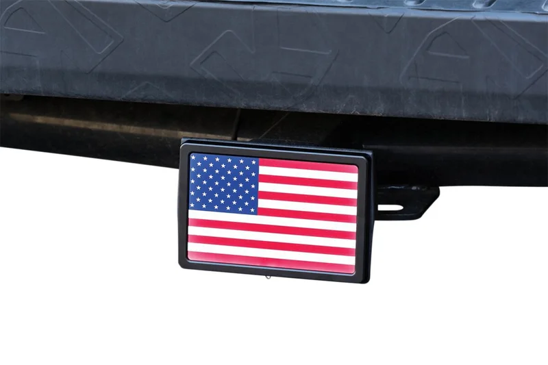 Kuryakyn Freedom Flag LED Receiver Hitch Cover