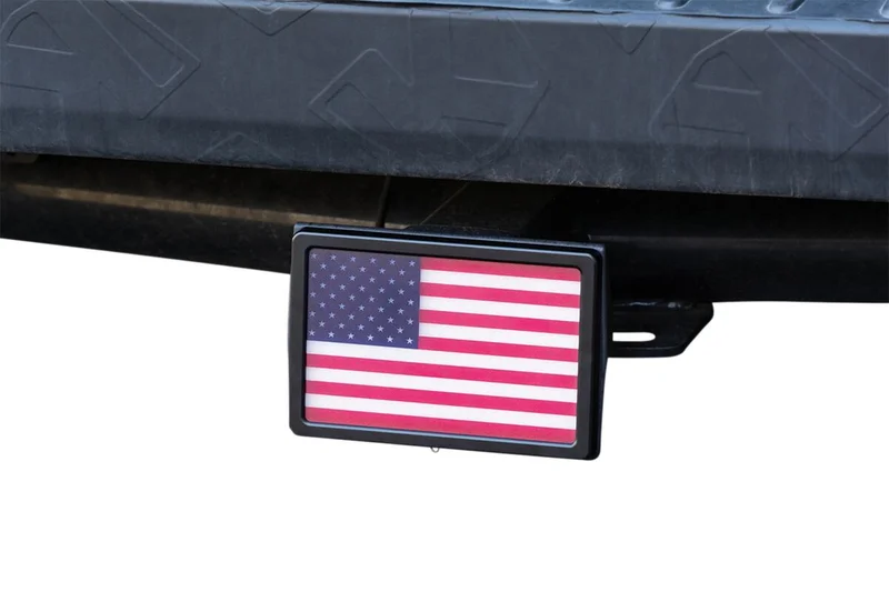 Kuryakyn Freedom Flag LED Receiver Hitch Cover