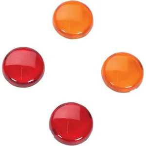 Drag Specialties LENS KIT AMB/RED MINI-DUE