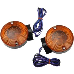 Drag Specialties LIGHTS T/S BLK FRT FLT  