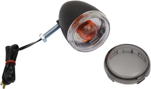 Drag Specialties LIGHTS T/S UNIV R BLK/SMK