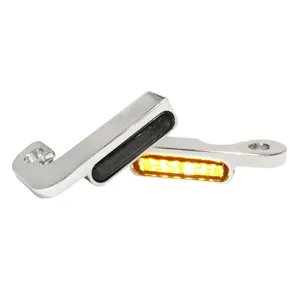HeinzBikes LED Handlebar Turn Signals<br><ul><li>CNC machined aluminum construction</li><li>Designed and manufactured to fit specific models</li><li>Easy to mount in a short time of 15 minutes</li><li>Available with position light</li><li>EC approved</li></ul>