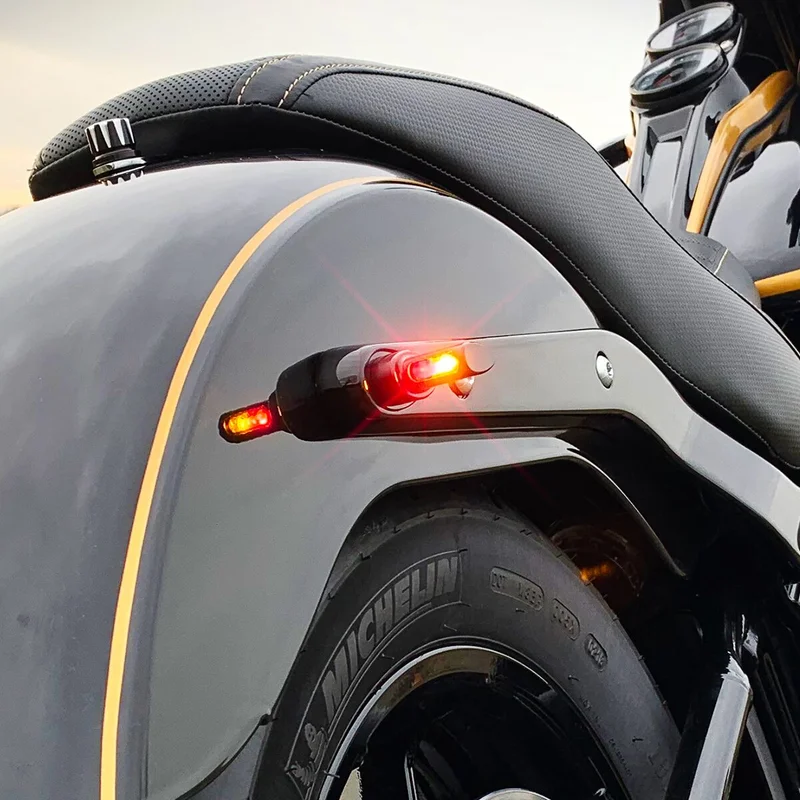 HeinzBikes Aero Micro Winglets 3-1 taillight/turn signals