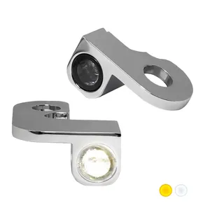 HeinzBikes NANO Series Handlebar Turn Signals<br><ul><li>Precision-machined from high quality billet aluminium, the housings are available in black and chrome. </li><li>In addition, you can choose the turn signals with the desired double function - turn signals with position light.</li><li>The entire electronics of the NANO Series are integrated in the indicator and they can be operated "plug &amp; play" directly on the 12 volt network with Can-Bus models.</li><li>HeinzBikes® turn signals are the only ones on the market that are made in over 50 model-specific versions.</li></ul>