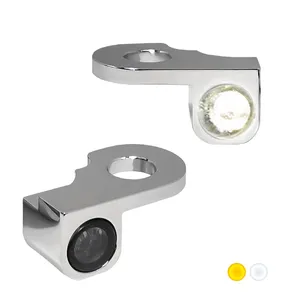 HeinzBikes NANO Series Handlebar Turn Signals<br><ul><li>Precision-machined from high quality billet aluminium, the housings are available in black and chrome. </li><li>In addition, you can choose the turn signals with the desired double function - turn signals with position light.</li><li>The entire electronics of the NANO Series are integrated in the indicator and they can be operated "plug &amp; play" directly on the 12 volt network with Can-Bus models.</li><li>HeinzBikes® turn signals are the only ones on the market that are made in over 50 model-specific versions.</li></ul>