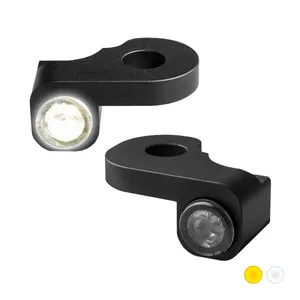HeinzBikes NANO Series Handlebar Turn Signals<br><ul><li>Precision-machined from high quality billet aluminium, the housings are available in black and chrome. </li><li>In addition, you can choose the turn signals with the desired double function - turn signals with position light.</li><li>The entire electronics of the NANO Series are integrated in the indicator and they can be operated "plug &amp; play" directly on the 12 volt network with Can-Bus models.</li><li>HeinzBikes® turn signals are the only ones on the market that are made in over 50 model-specific versions.</li></ul>