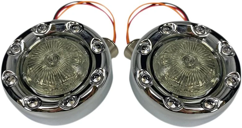 Custom Dynamics SIGNAL BLLT 1157 CHR/RED