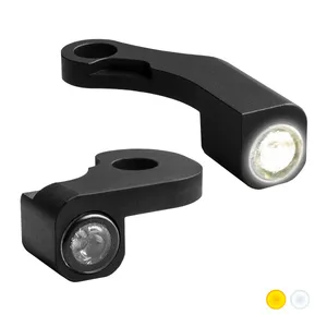 HeinzBikes NANO Series Handlebar Turn Signals<br><ul><li>Precision-machined from high quality billet aluminium, the housings are available in black and chrome. </li><li>In addition, you can choose the turn signals with the desired double function - turn signals with position light.</li><li>The entire electronics of the NANO Series are integrated in the indicator and they can be operated "plug &amp; play" directly on the 12 volt network with Can-Bus models.</li><li>HeinzBikes® turn signals are the only ones on the market that are made in over 50 model-specific versions.</li></ul>