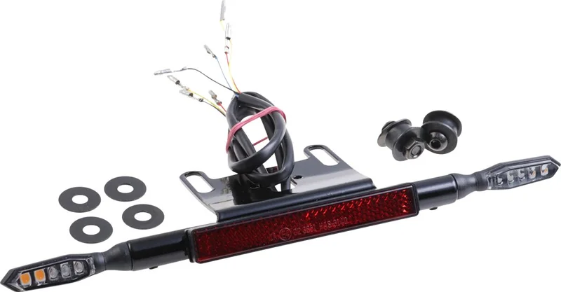 Cult-Werk LED taillight & turn signal kit. Gloss black