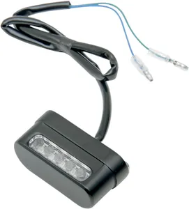 Drag Specialties LIGHT LED TAG MATTE BLACK