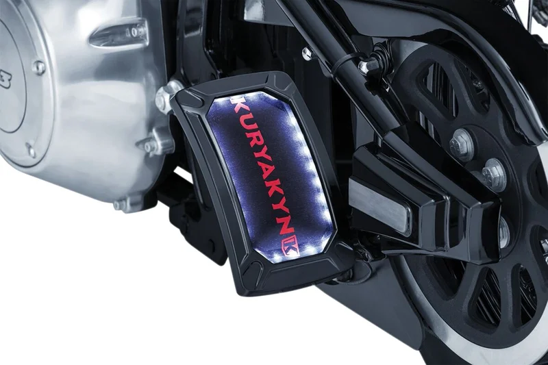 Kuryakyn PLATE LICENSE NOVA VERTICAL SI