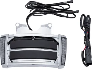 Ciro 3D FRAME LP W/LEDS CHR/SMK