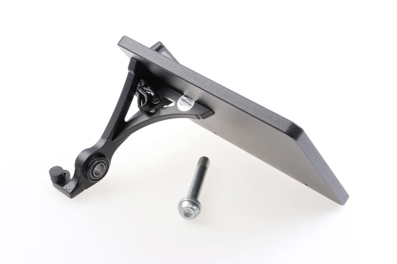 Cult-Werk Side mount license plate bracket. Black. Austria