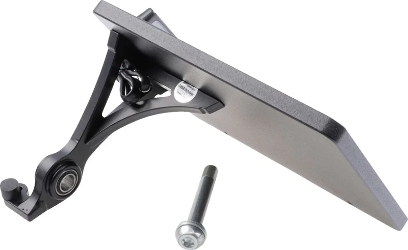 Cult-Werk Side mount license plate bracket. Black. Austria