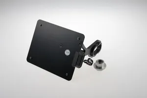 Cult-Werk License Plate<br><ul><li>The license plate holder from Cult-Werk is made of high-quality steel, CNC lasered and then powder-coated black! Incl. LED license plate lighting with E-test mark.</li></ul><br>License Plate Size Austria 210mm W x 170mm H