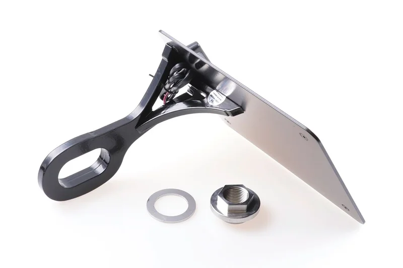 Cult-Werk Side mount license plate bracket black, Austria