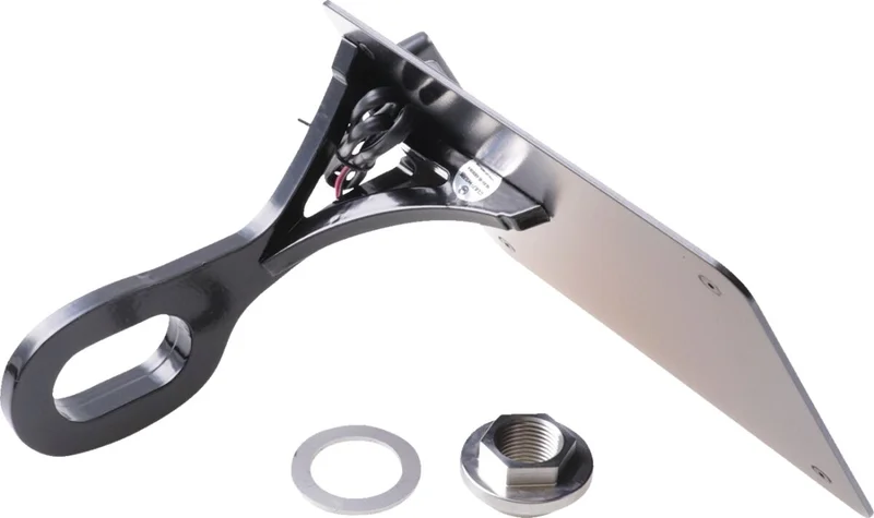 Cult-Werk Side mount license plate bracket black, Austria