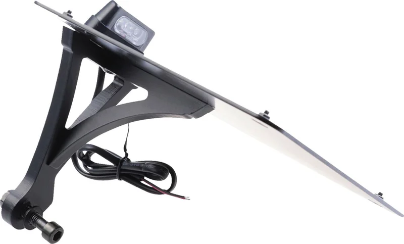 Cult-Werk Side mount license plate bracket, black. France